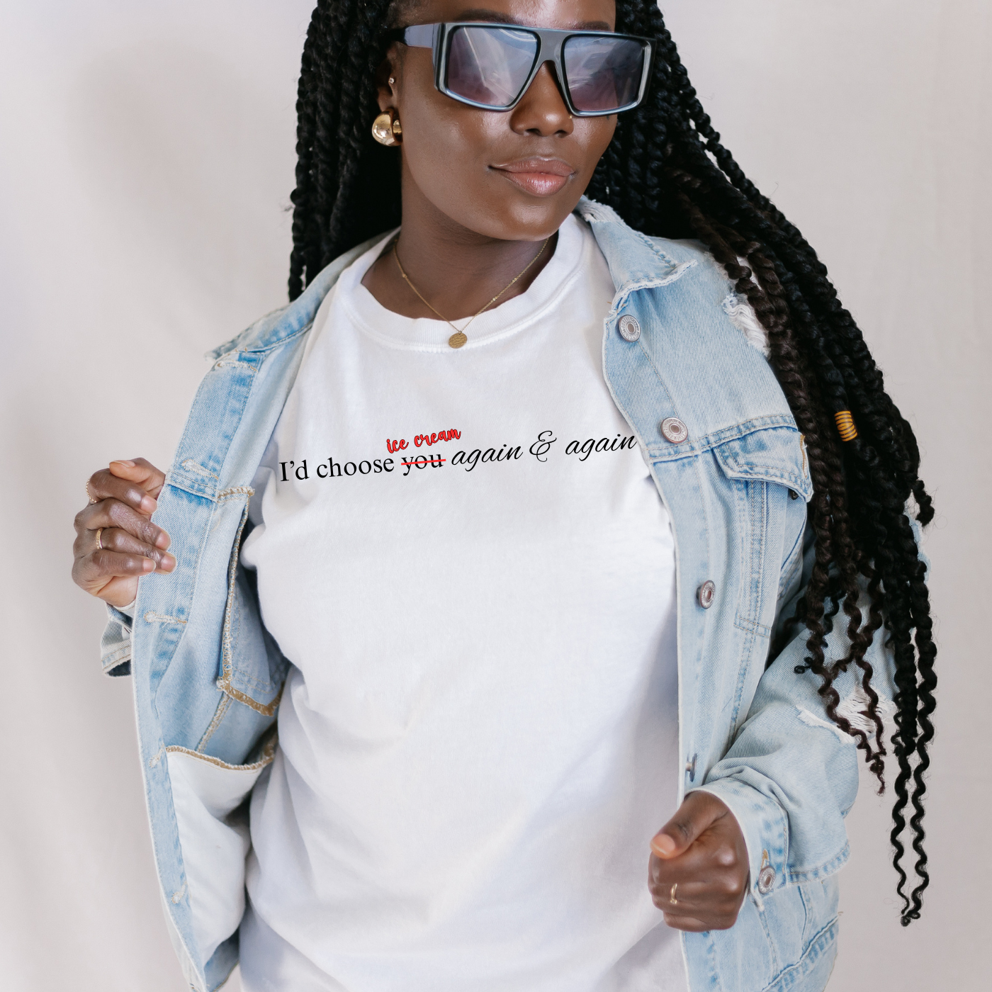 Choose Ice Cream Tee