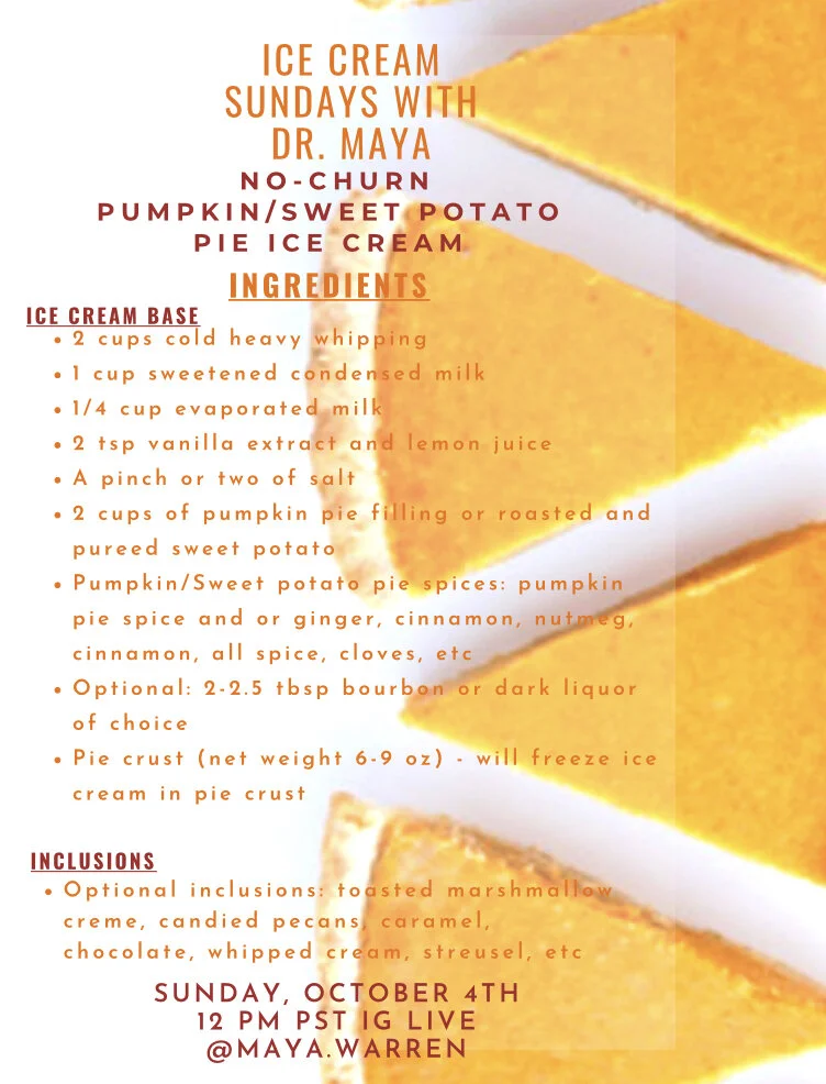 Pumpkin Ice Cream Ingredients